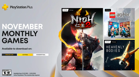 LEGO Harry Potter Collection, Nioh 2 e Heavenly Bodies: i giochi che gli abbonati a PlayStation Plus riceveranno a novembre