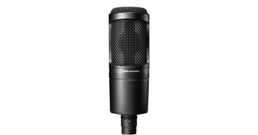 Audio-Technica AT2020 microfono a condensatore per registrare la voce