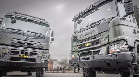 La Svezia ha ordinato 775 autocarri Scania e Volvo per il suo esercito per 1,4 miliardi di corone