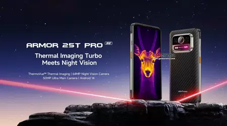Ulefone presenta Armor 25T Pro con termocamera e batteria da 6500 mAh al prezzo di 275 euro