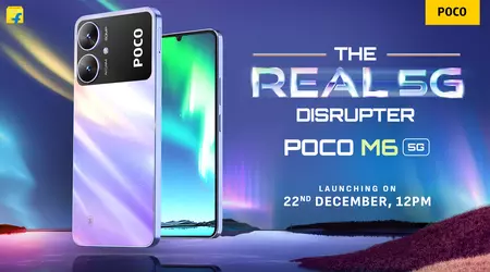 Xiaomi presenterà lo smartphone economico POCO M6 5G il 22 dicembre