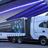 Camion IVECO S-eWay a celle a combustibile all'evento BMW