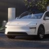 La Tesla Model Y aggiornata - vista frontale
