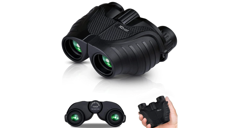 TQYUIT 15x25 migliori binocoli compatti per birdwatching