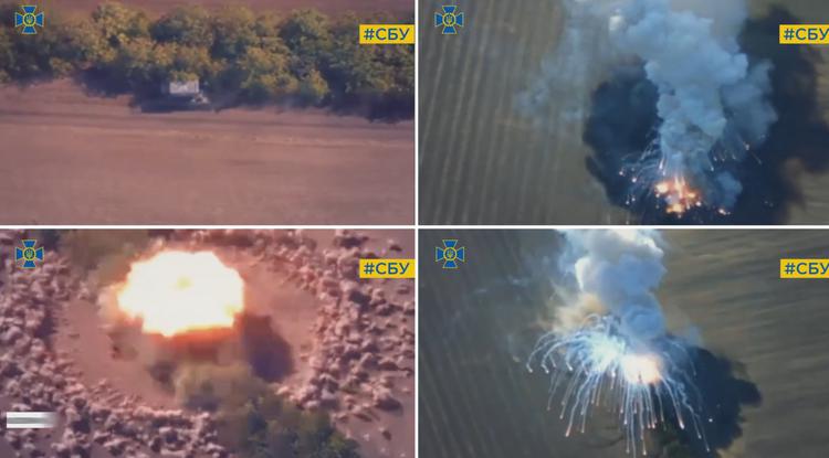 L'HIMARS ha distrutto un sistema lanciafiamme ...