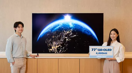 Samsung ha presentato un nuovo pannello QD-OLED per televisori con una luminosità massima di 4.000 nit.