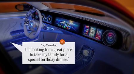 Mercedes-Benz e Google insegneranno all'assistente vocale alimentato dall'intelligenza artificiale a rispondere alle richieste di punti su Google Maps in modo implementabile