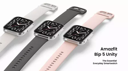 Amazfit Bip 5 Unity: display LCD da 1,91 pollici, corpo in acciaio inossidabile con grado di protezione IP68 e supporto per oltre 120 modalità a 59 dollari.