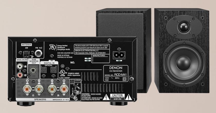 miglior piccolo stereo Denon D-M41