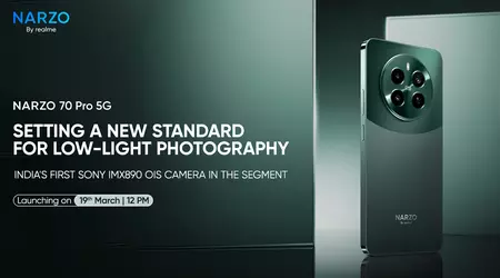 realme presenterà lo smartphone economico Narzo 70 Pro 5G il 19 marzo