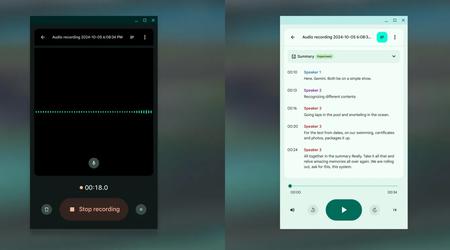 Sui Chromebook è presente una nuova app Recorder per la registrazione dell'audio