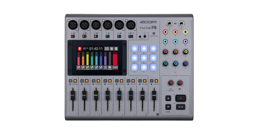 Registratore podcast Zoom PodTrak P8