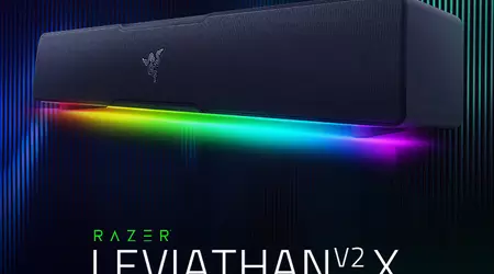 Razer Leviathan V2 X: soundbar Bluetooth compatto da 65 W con illuminazione USB-C e RGB per $ 133