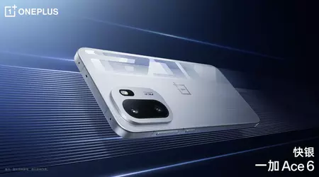 Batteria da 7800mAh, ricarica rapida da 120W e frequenza di aggiornamento fino a 165Hz — Caratteristiche principali di OnePlus Ace 6 Annunciato