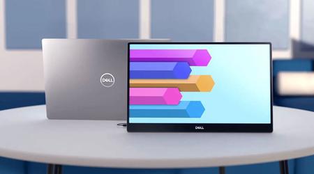 Dell ha presentato un monitor portatile che sembra essere stato strappato da un laptop XPS