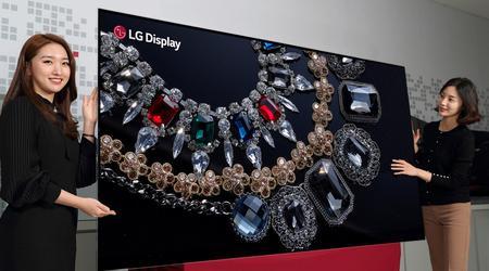 LG ha mostrato il primo display OLED 8K al mondo