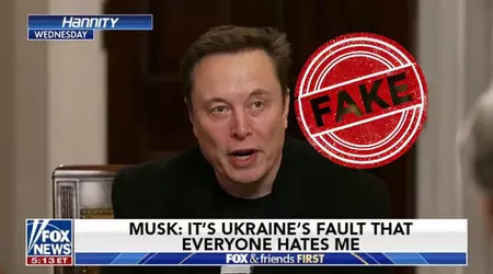 Falso sui social media: Elon Musk non ha davvero detto che tutti lo odiano per via degli ucraini