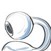 Bozzetto delle cuffie Oppo Enco Clip