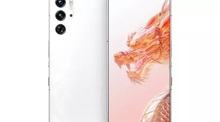 Drago del cielo: Nubia ha presentato una versione speciale del Red Magic 9 Pro di colore bianco, con 16 GB di RAM e 512 GB di memoria.