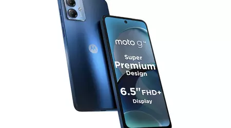 Moto G14: display FHD+, chip Unisoc T616, batteria da 5000 mAh e fotocamera da 50 MP a 120 dollari