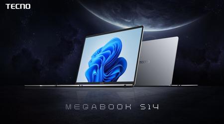 Tecno presenta MegaBook S14: il portatile OLED da 14 pollici più leggero di sempre