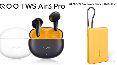 iQOO TWS Air 3 Pro: cancellazione attiva del rumore, codec hi-res e carica di 15 minuti