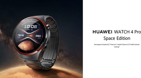 Il Huawei Watch 4 Pro Space Edition con cassa in titanio, vetro zaffiro e un prezzo di 649 euro ha fatto il suo debutto a livello mondiale