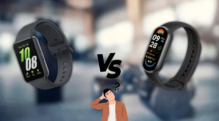 Samsung Galaxy Fit 3 vs Xiaomi Band 9: Confronto