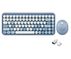 Combo mini tastiera e mouse wireless ...