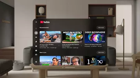 L'auricolare Apple Vision Pro AR riceve l'app YouTube nativa con funzionalità avanzate