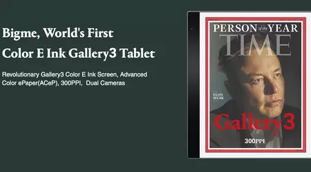 Bigme ha presentato il primo e-book al mondo con uno schermo E Ink che supporta oltre 50.000 colori