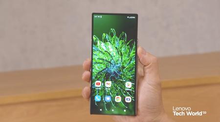 Tech World 2022: Lenovo ha mostrato un concept di smartphone Motorola con display da 5 a 6,5 pollici