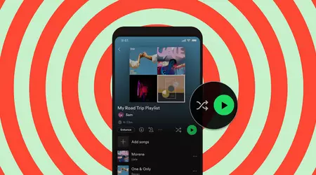 Spotify per separare i pulsanti Play e Shuffle per i membri Premium