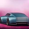 Vista posteriore della Jaguar Type 00 Concept