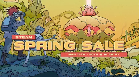 Steam ha lanciato una massiccia vendita primaverile con sconti fino al 90%.