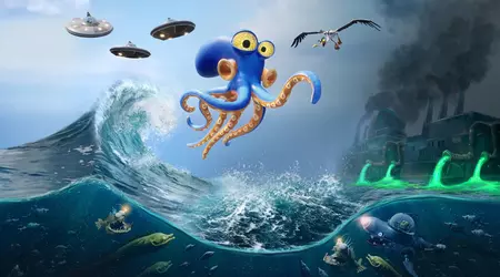 Salvate i polpi: Konami ha annunciato un divertente platform intitolato Darwin's Paradox