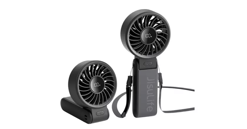 Ventilatore portatile JISULIFE Life7 ventilatore portatile per carrello da golf