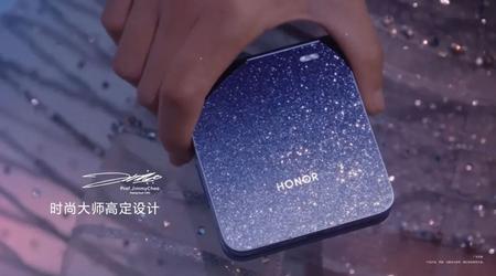 Honor ha rilasciato ulteriori immagini dell'Honor Magic V Flip 2 Edizione Jimmy Choo a conchiglia