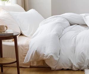 Copripiumino bianco Bedsure