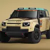 Miniatura del Land Rover Defender al rally