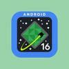 Logo Android 16