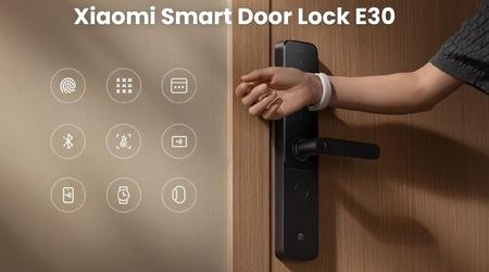 Xiaomi lancia lo Smart Door Lock E30: un nuovo livello di sicurezza con nove metodi di sblocco