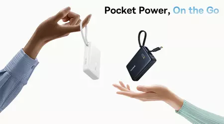Baseus lancia il Power Bank PicoGo da 10.000 mAh con cavo integrato e ricarica rapida a 45W