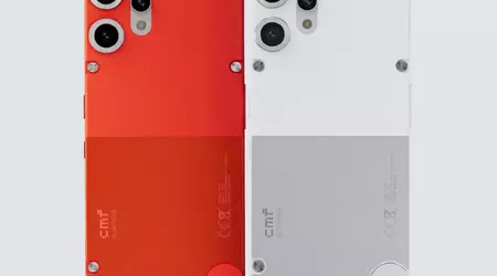 Il pannello posteriore del CMF Phone 2 Pro è mostrato a grandezza naturale: lo smartphone avrà un design modulare