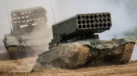 Le forze armate dell'Ucraina con l'aiuto dell'ATGM "Stugna-P" hanno distrutto il moderno sistema di lanciafiamme russo "Solntsepyok" (video)