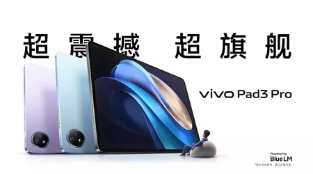 vivo Pad 3 Pro: display da 13 pollici a 144Hz, chip MediaTek Dimensity 9300, batteria da 11.500 mAh con ricarica da 66W e prezzo a partire da 415€.