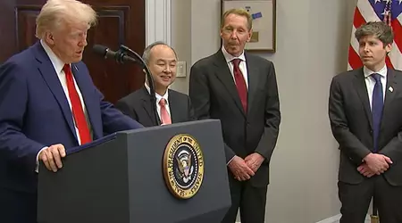 Donald Trump annuncia un progetto di investimento da 500 miliardi di dollari per lo sviluppo dell'IA