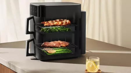 Xiaomi lancia la friggitrice ad aria a due livelli che ti consente di cucinare quattro piatti contemporaneamente