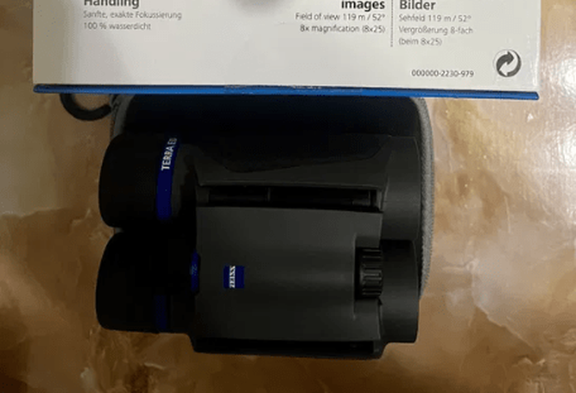 Binocolo sportivo ZEISS Terra ED Pocket 8x25