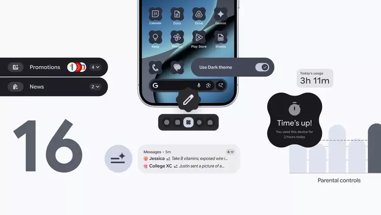 Android 16 riceve nuove funzionalità: riepiloghi ...